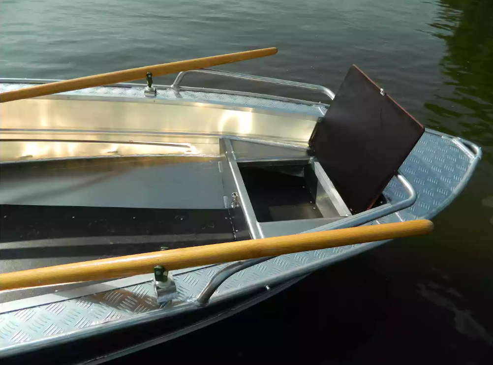 Алюминиевая лодка Wyatboat-390 У в Казани