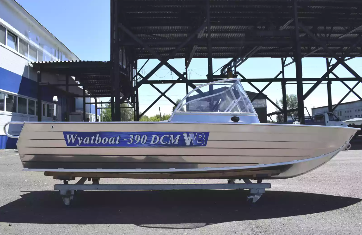 Алюминиевый катер Wyatboat-390 DCM в Казани
