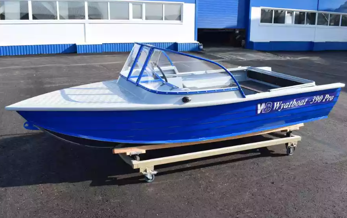 Алюминиевый катер Wyatboat-390 Pro в Казани