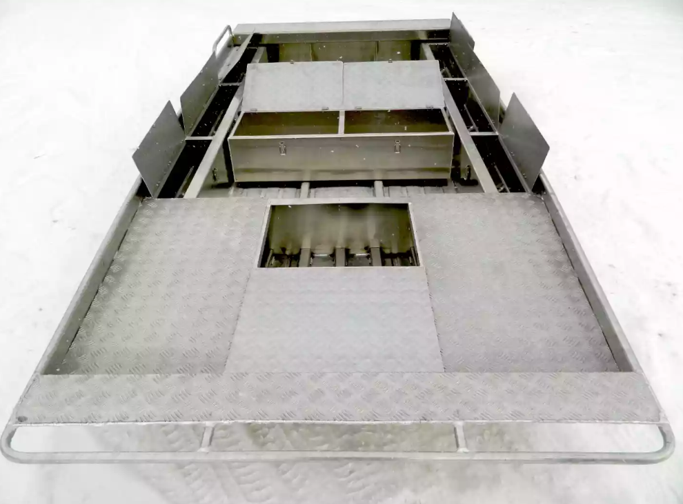 Алюминиевая лодка Wyatboat-390 Jonboat в Казани