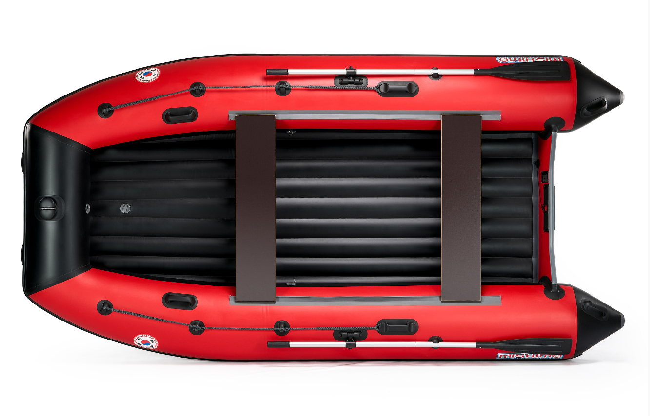 КОМПЛЕКТ ЛОДКА MISHIMO RAPID 380 + ЛОДОЧНЫЙ МОТОР MARLIN MP 9.9 (20) AMHS PROLINE FORCE в Казани