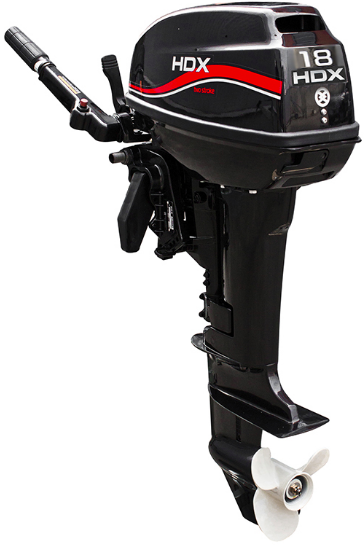 Лодочный мотор 2-х тактный HDX R series TE 18 BMS в Казани