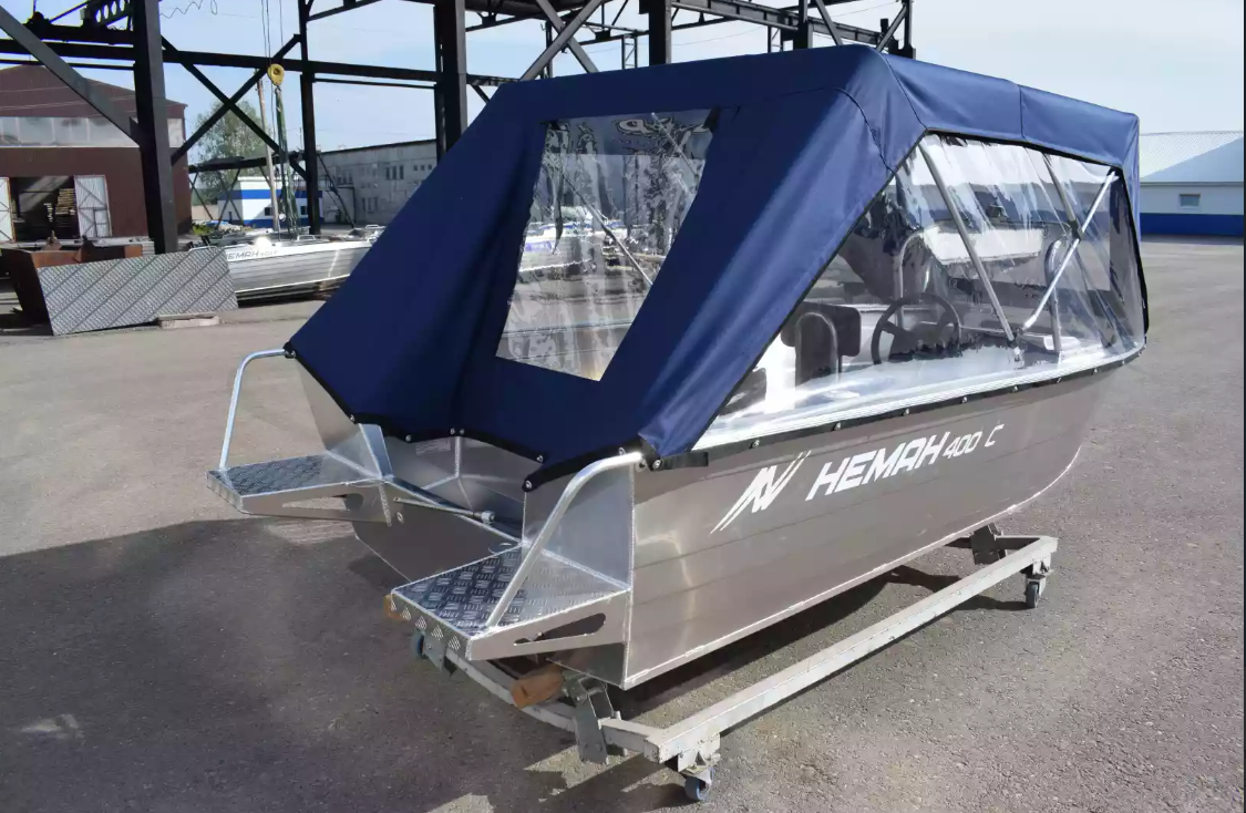 Алюминиевая лодка Неман-400 С в Казани