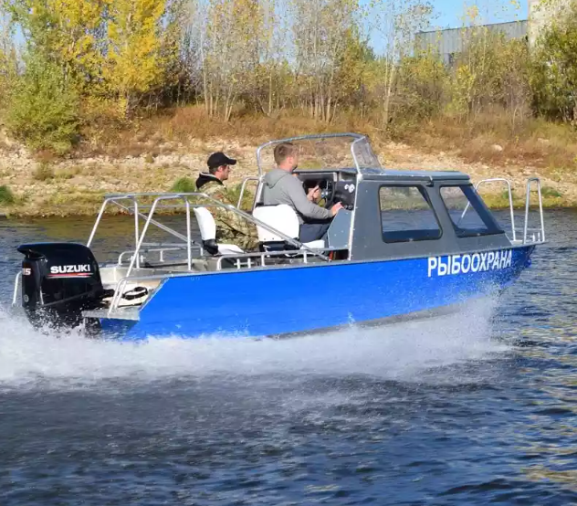 Алюминиевый катер Неман 550 с каютой в Казани