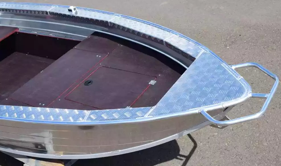 Алюминиевая лодка Wyatboat-390Р Fish в Казани