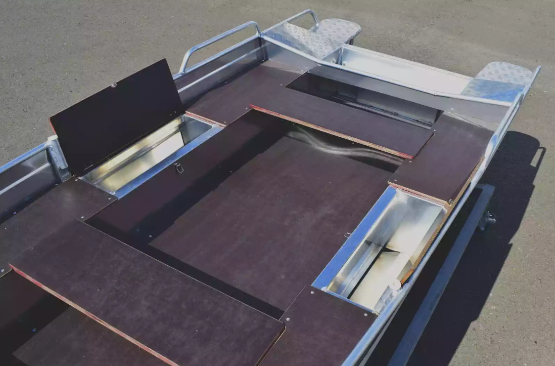 Алюминиевая лодка Wyatboat-390 M в Казани