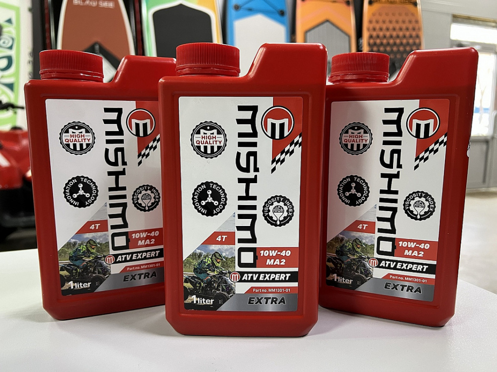 Масло MISHIMO 4T ATV EXPERT (EXTRA) 10w40 1 л в Казани