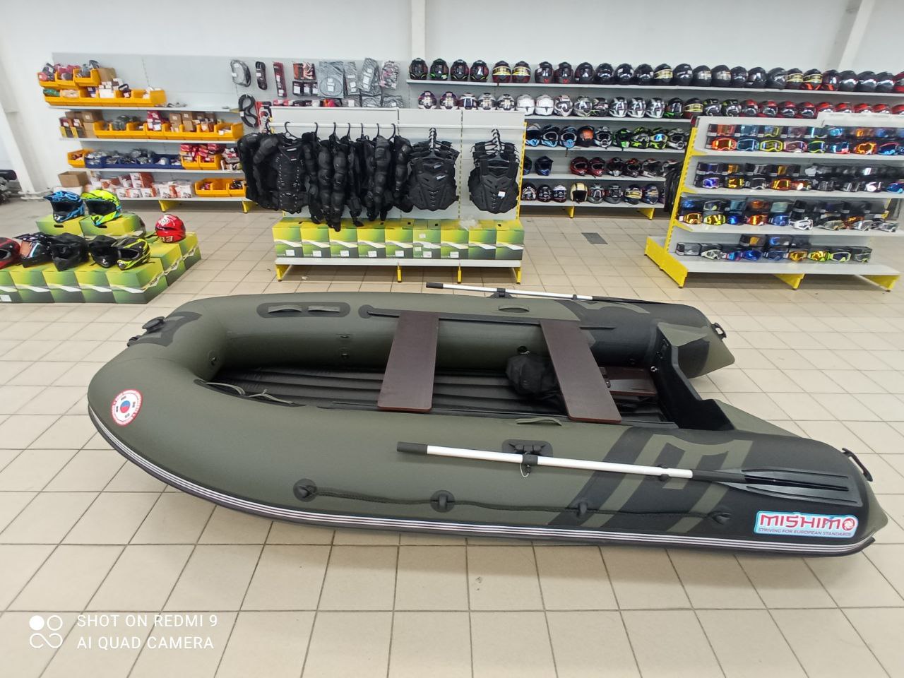 Лодка MISHIMO RIVER JET 390 под водомет в Казани