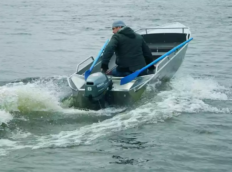 Алюминиевая лодка Wyatboat-390 M в Казани