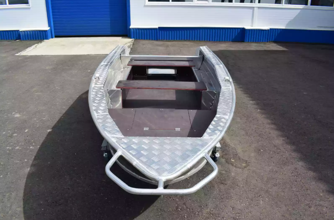Алюминиевая лодка Wyatboat-390Р Увеличенный борт в Казани