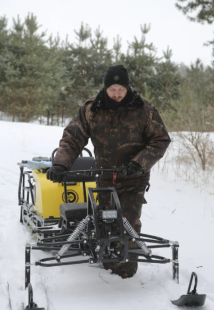 Мотобуксировщик РЫБАК PK 15 л.с. (короткая база 1230мм) в Казани