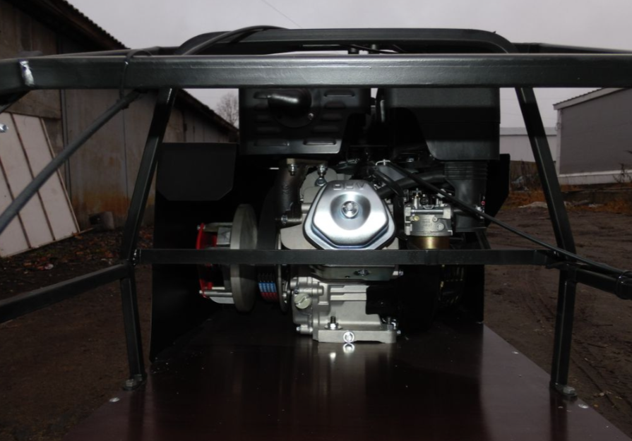 Мотобуксировщик AhtaR Зима 15 л/с с вариатором в Казани