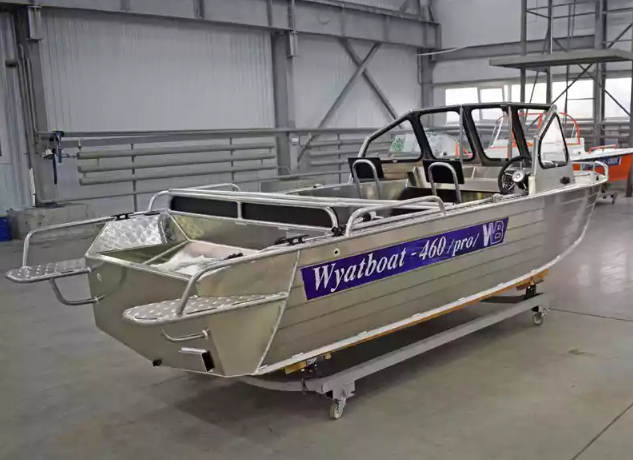 Алюминиевый катер Wyatboat-460 DCM Pro в Казани