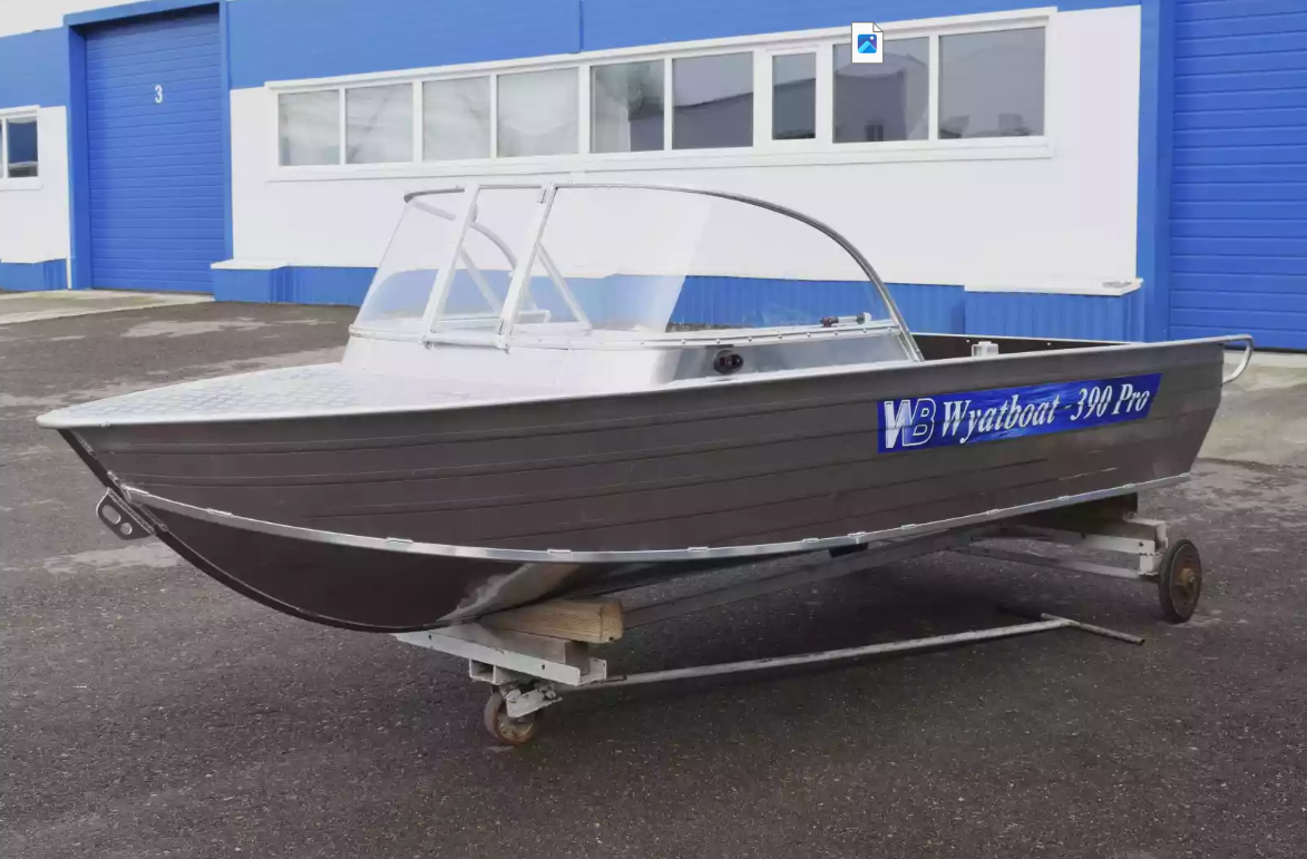 Алюминиевый катер Wyatboat-390 Pro в Казани