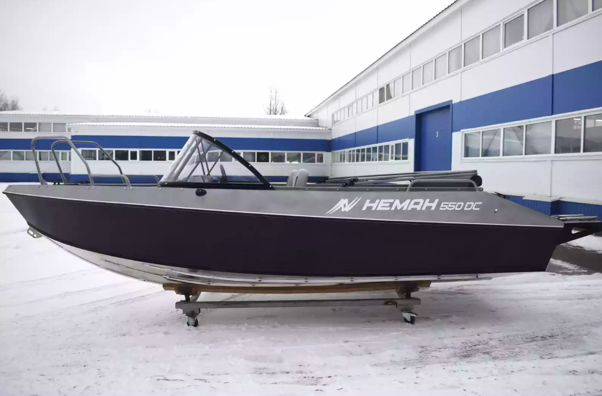 Алюминиевый катер Неман 550 DC в Казани