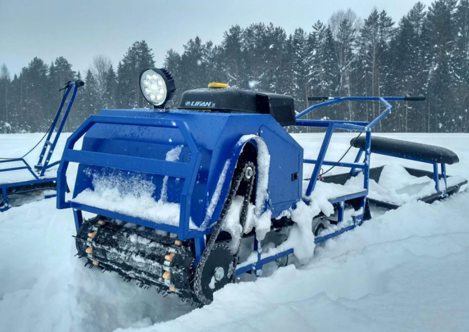 Мотобуксировщик Альбатрос-XLV 15 тележки, 1450 мм в Казани