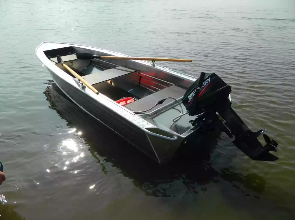 Алюминиевая лодка Wyatboat-390 У в Казани