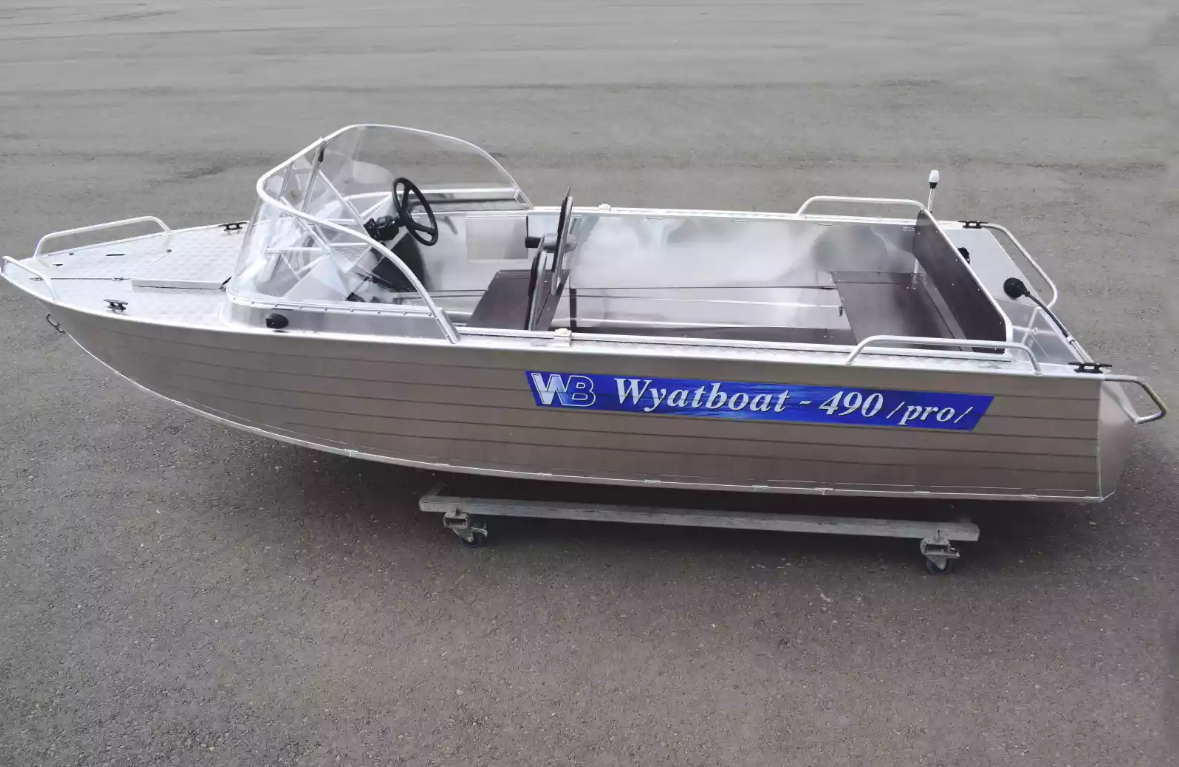 Алюминиевый катер Wyatboat-490 Pro в Казани