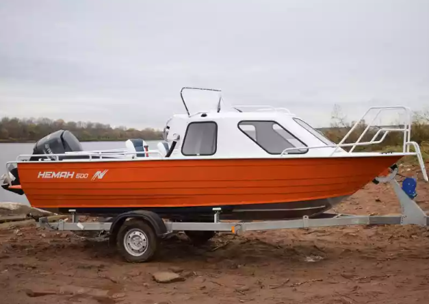 Алюминиевый катер Неман-500 (каютный) в Казани