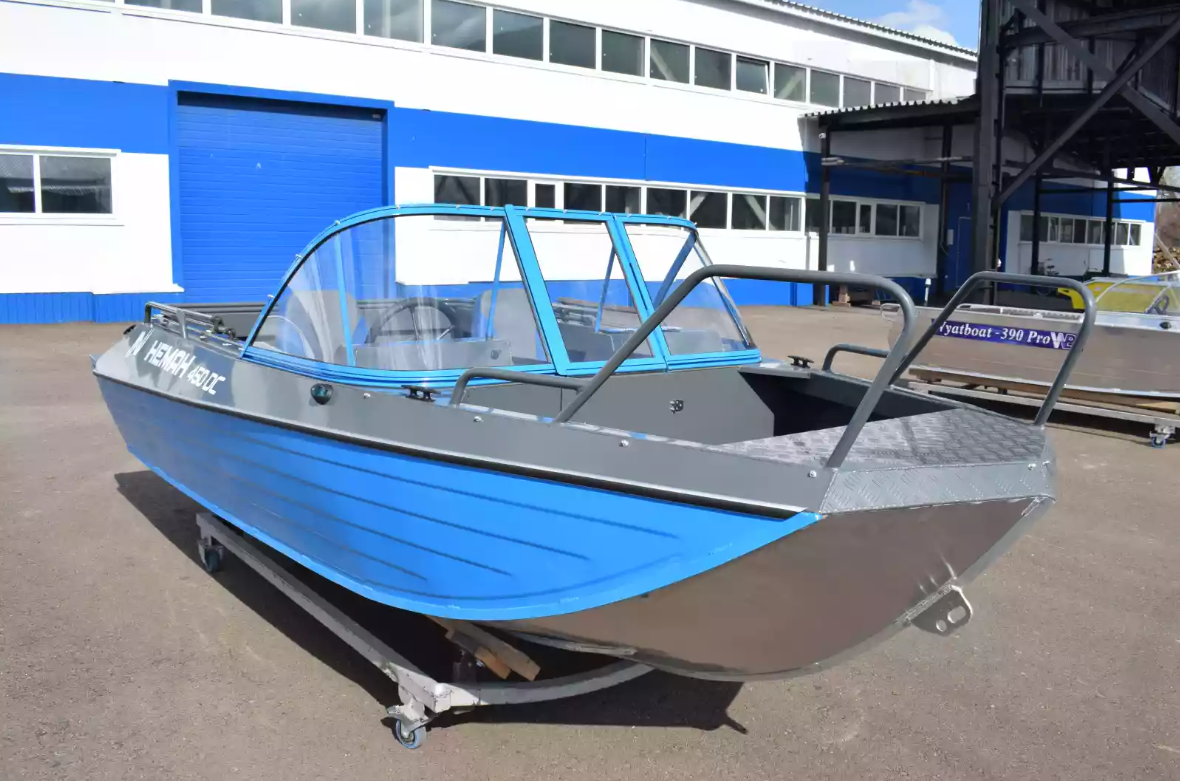 Алюминиевый катер Неман-450 DC в Казани