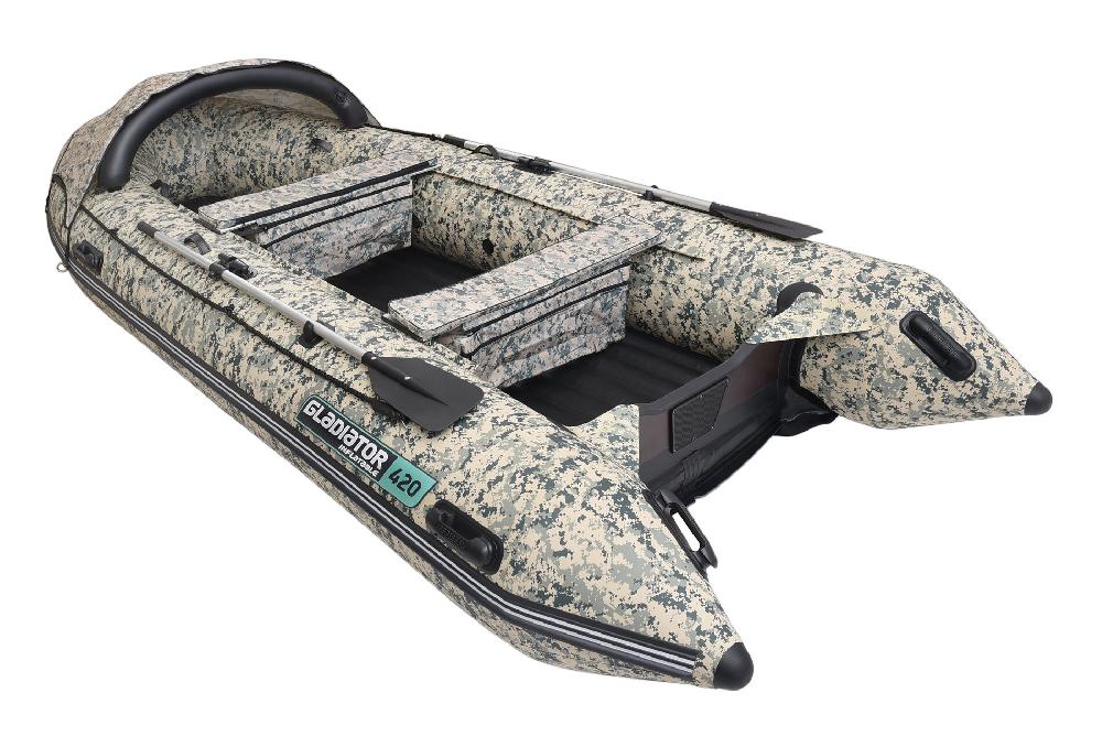 НАДУВНАЯ ЛОДКА GLADIATOR E330PRO в Казани