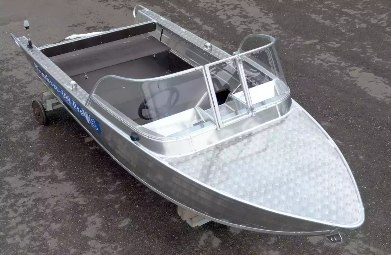 Алюминиевый катер Wyatboat-390 Pro в Казани