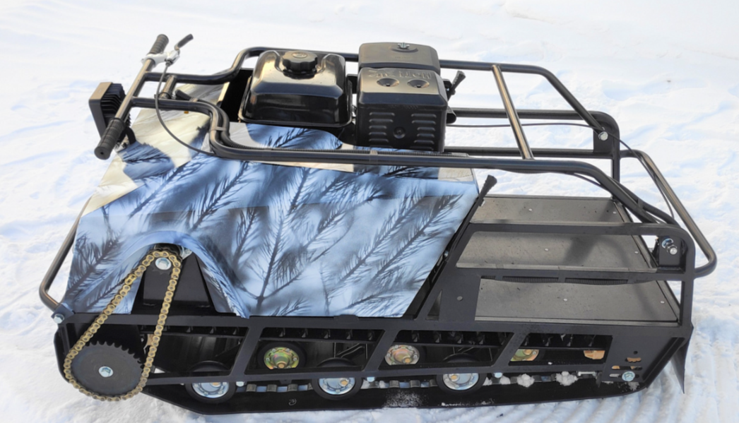 Мотобуксировщик Irondog (Железная собака) M500 15 Камуфляж Охотник в Казани