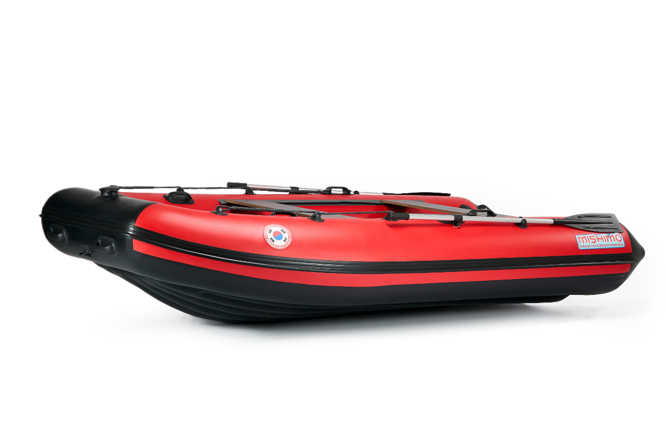 КОМПЛЕКТ ЛОДКА MISHIMO RAPID 380 + ЛОДОЧНЫЙ МОТОР MARLIN MP 9.9 (20) AMHS PROLINE FORCE в Казани