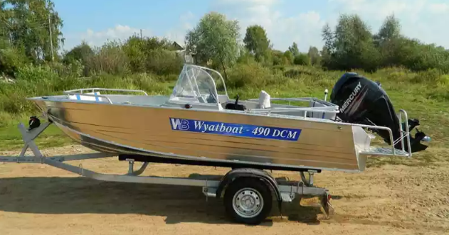 Алюминиевый катер Wyatboat-490 DCM в Казани