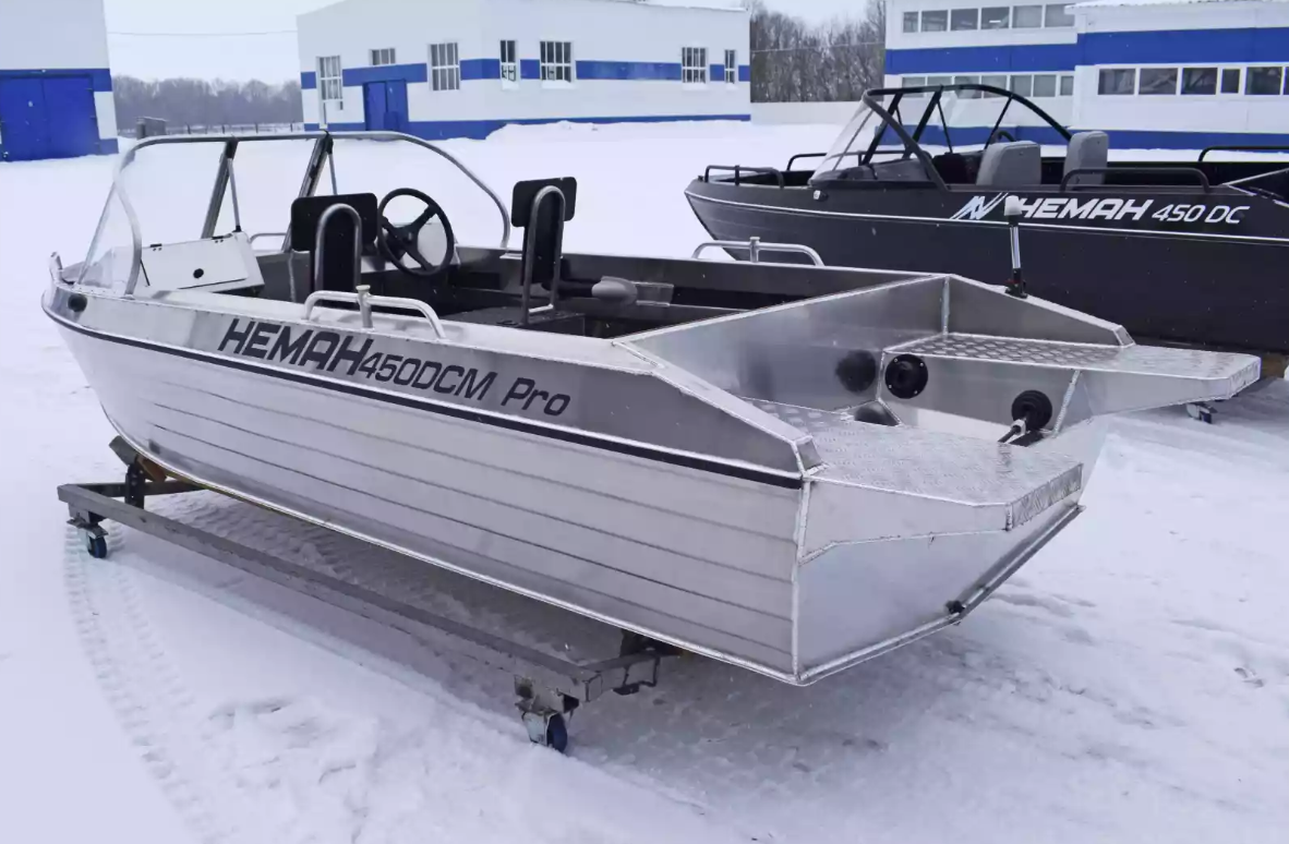 Алюминиевый катер Neman-450 DCM PRO в Казани