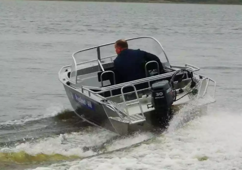 Алюминиевый катер Wyatboat-460 DCM в Казани