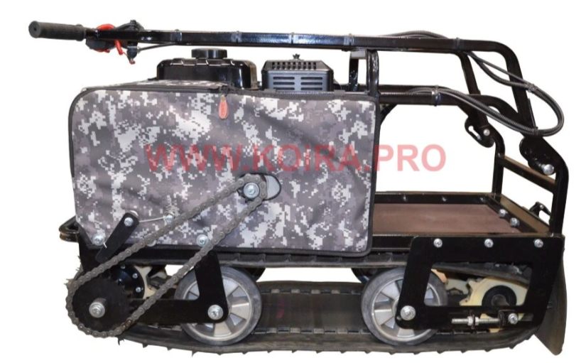 Мини мотобуксировщик КОЙРА "Вжик" (107 см) 7 л/с с ручным стартером в Казани