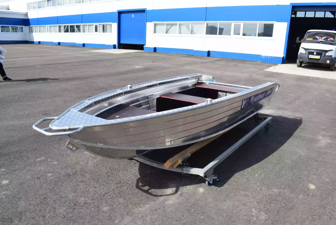 Алюминиевая лодка Wyatboat-390 P в Казани