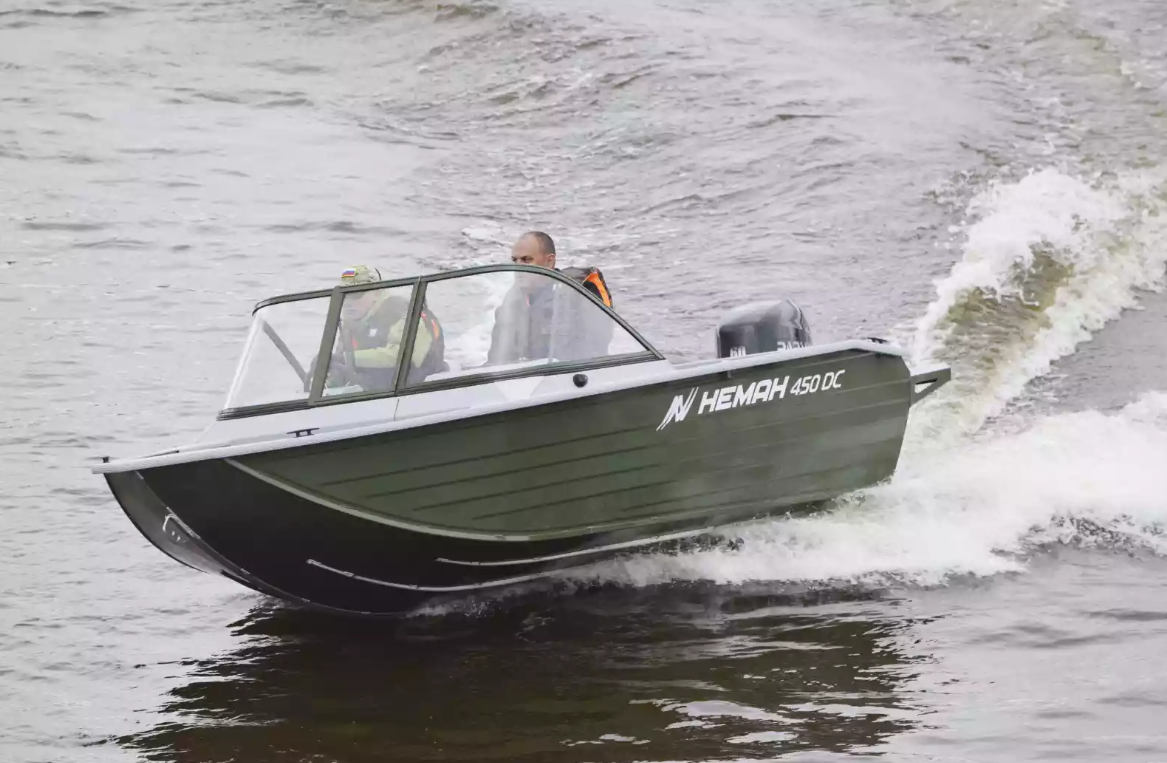Алюминиевый катер Неман-450 DC NEW в Казани