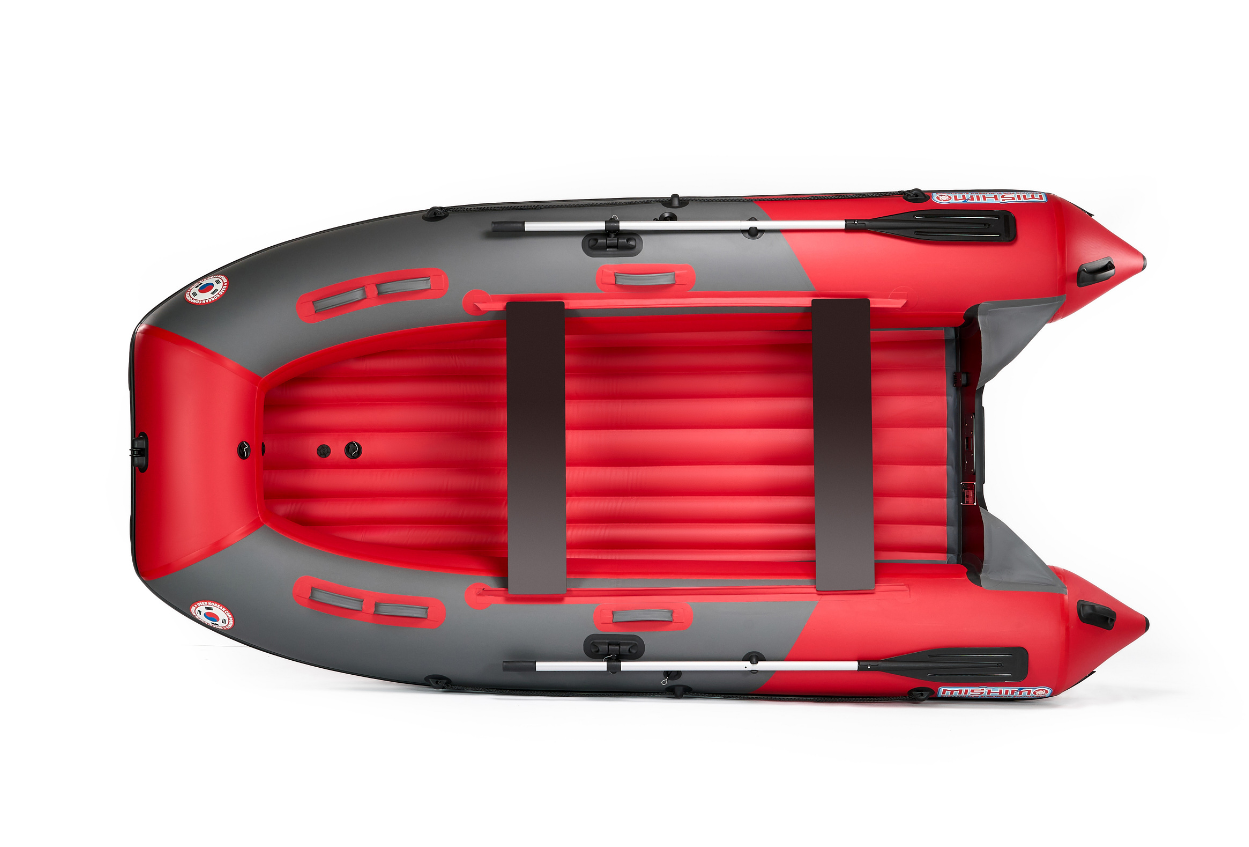 КОМПЛЕКТ ЛОДКА MISHIMO PRO 350 + ЛОДОЧНЫЙ МОТОР MARLIN MP 9.9 (15) AMHS PROLINE в Казани