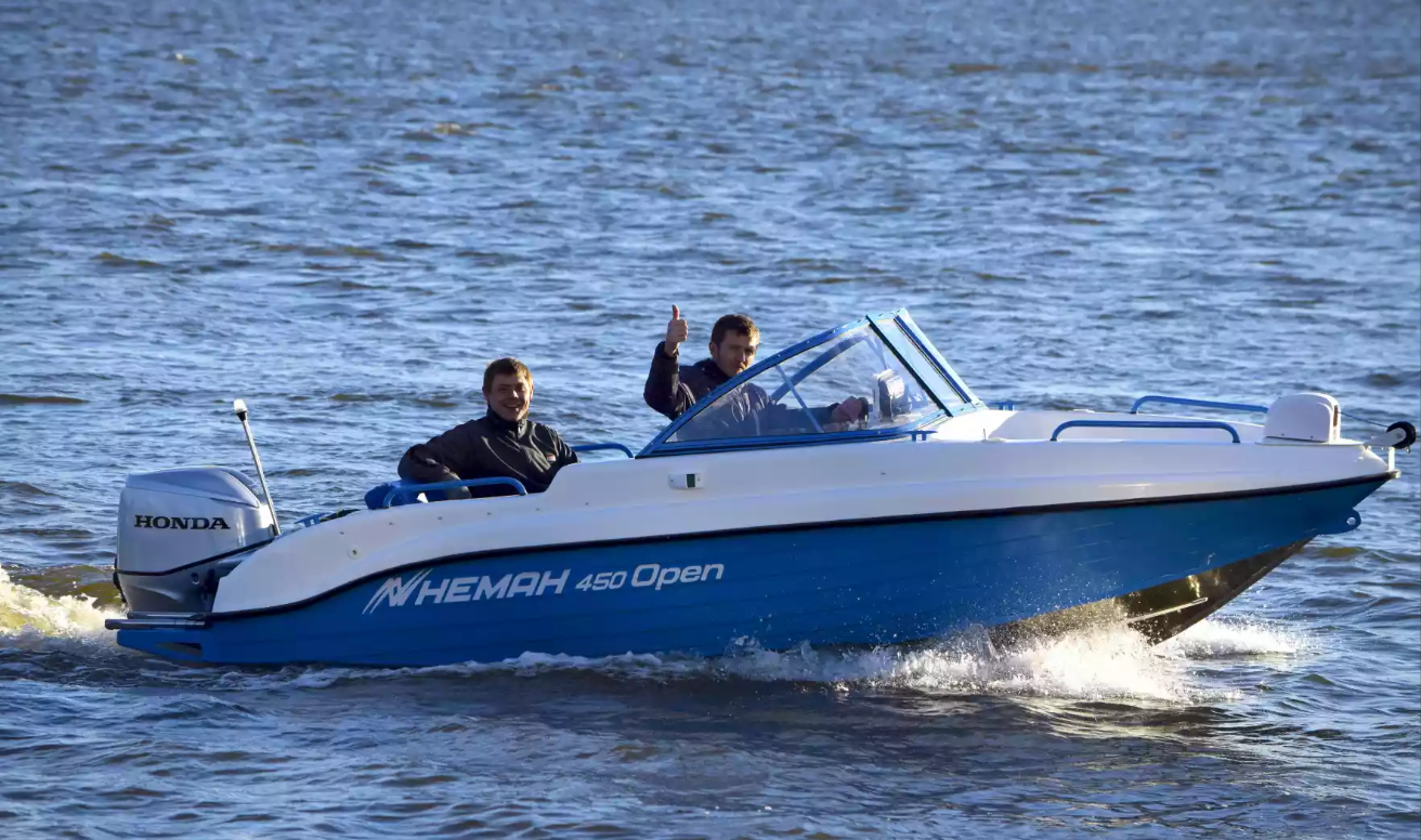 Комбинированный катер Neman-450 Open в Казани