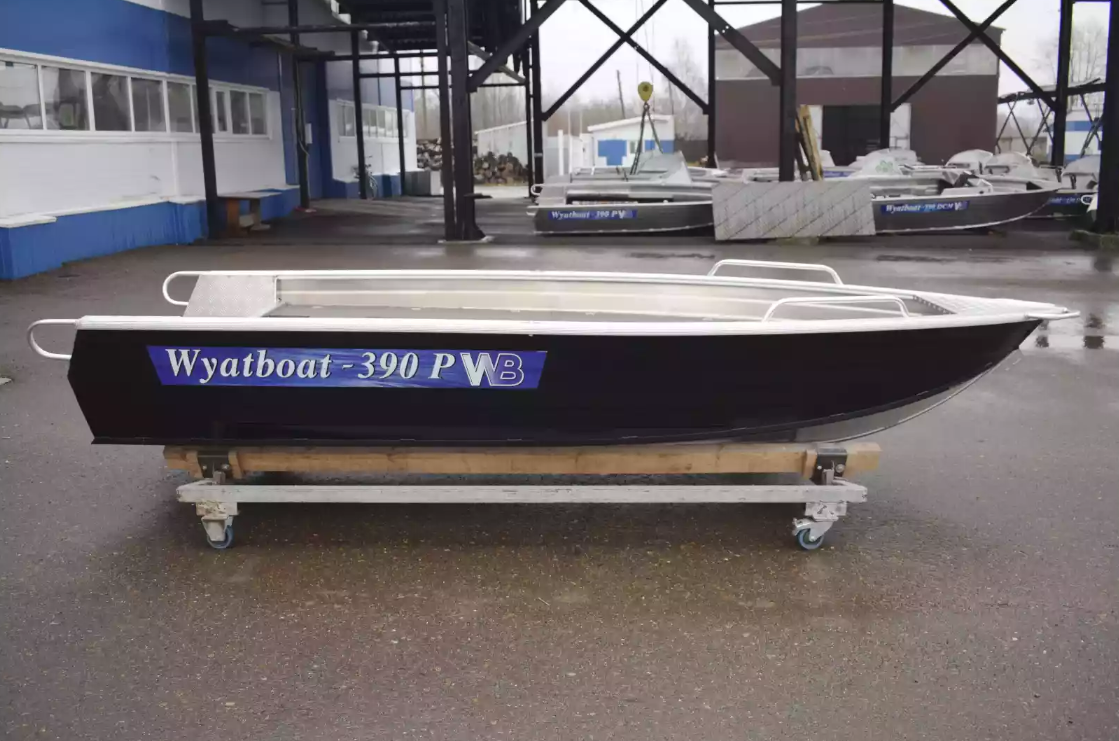 Алюминиевая лодка Wyatboat-390РМ в Казани