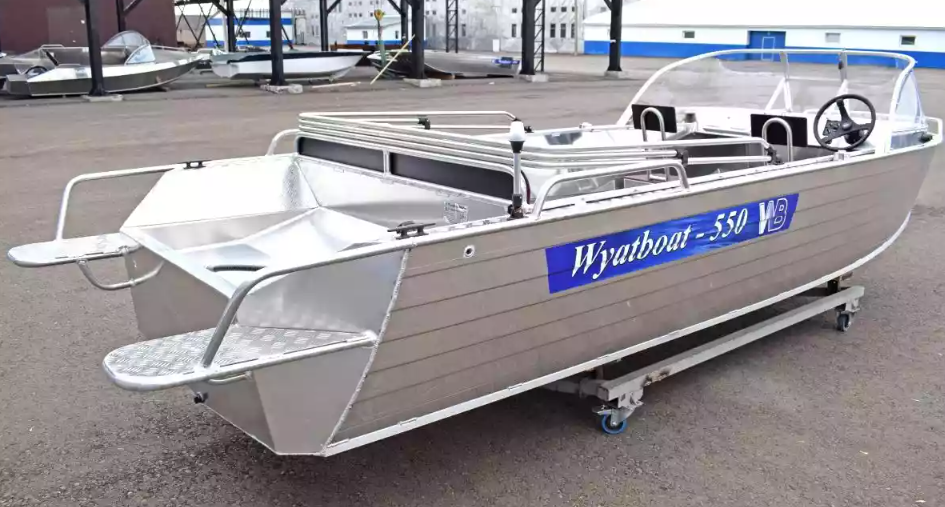 Алюминиевый катер Wyatboat-550 Pro в Казани