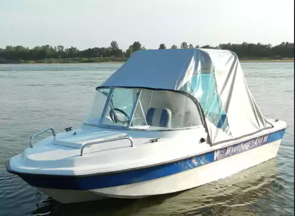 Стеклопластиковый катер Wyatboat-430 M (тримаран) в Казани
