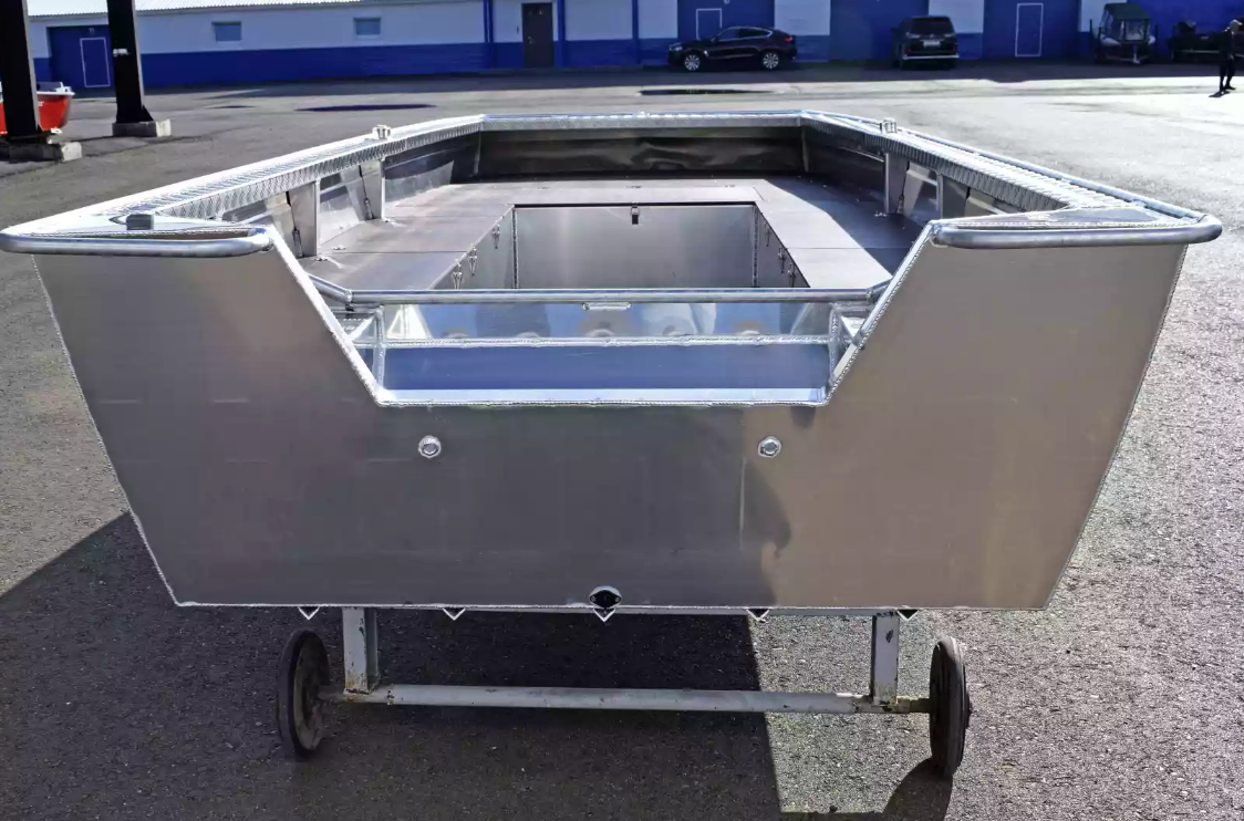 Алюминиевая лодка Wyatboat-490 Jonboat в Казани