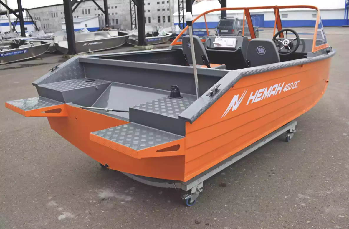 Алюминиевый катер Неман-480 DCM FISH в Казани