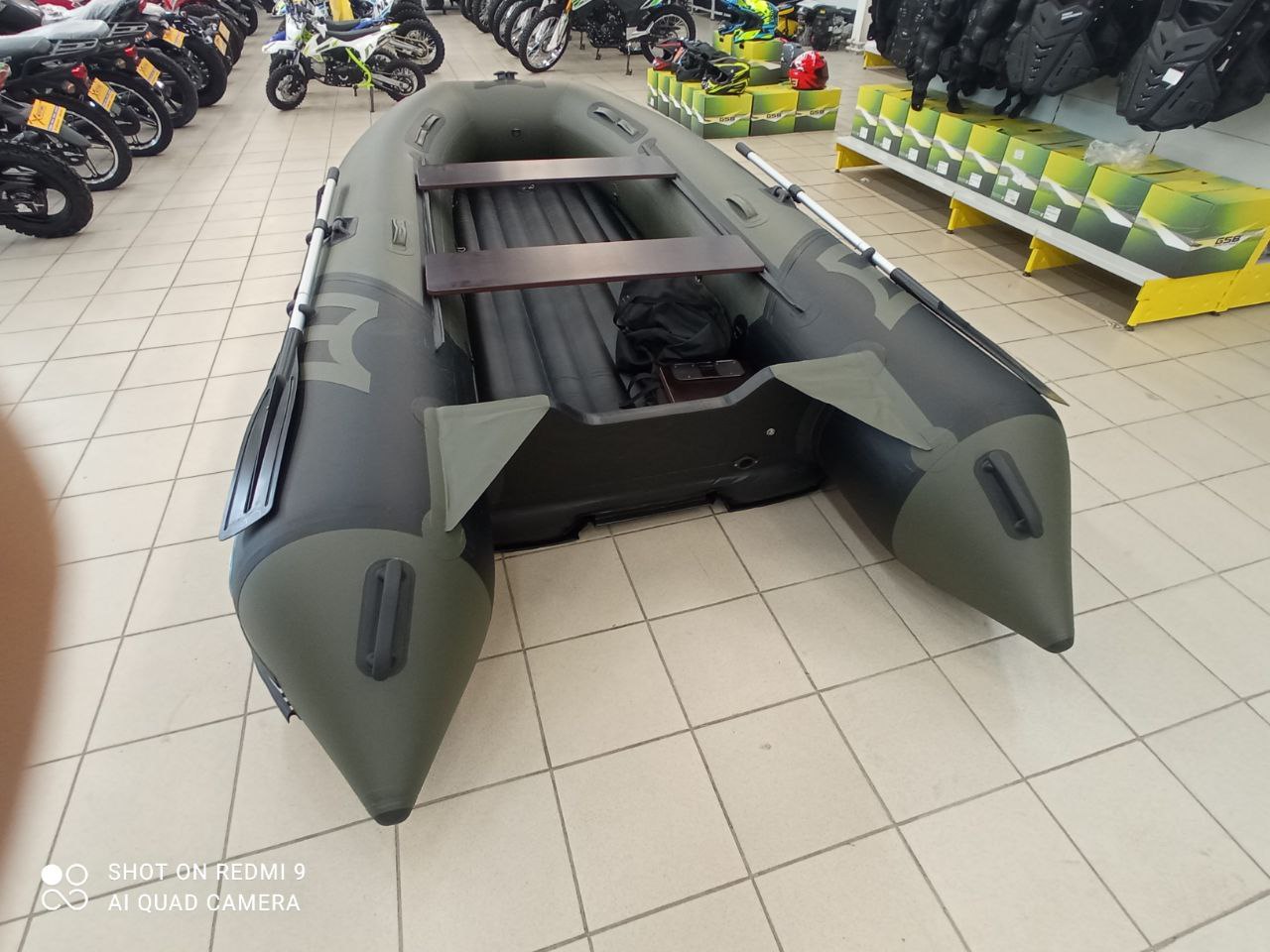 Лодка MISHIMO RIVER JET 390 под водомет в Казани