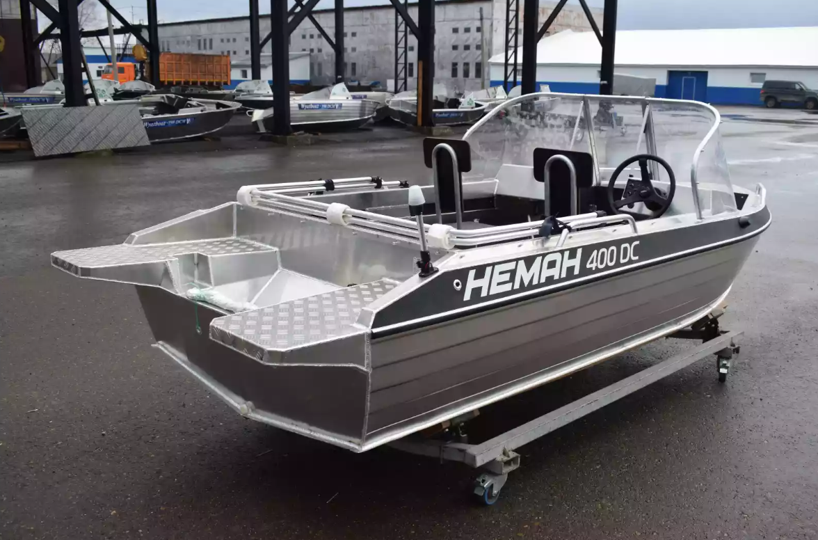 Алюминиевый катер Neman-400 DC в Казани