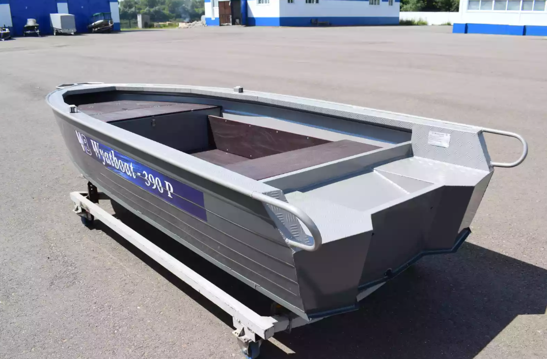 Алюминиевая лодка Wyatboat-390Р Fish в Казани