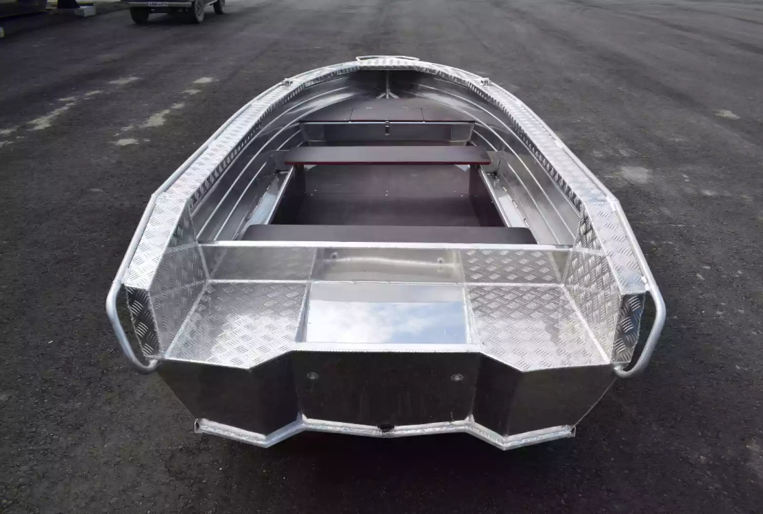 Алюминиевая лодка Wyatboat-390Р Увеличенный борт в Казани