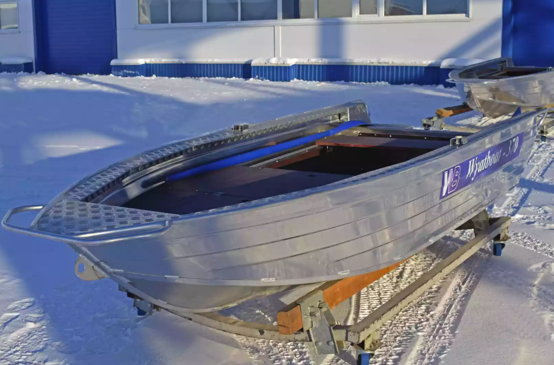 Алюминиевая лодка Wyatboat-370 Р FISH в Казани