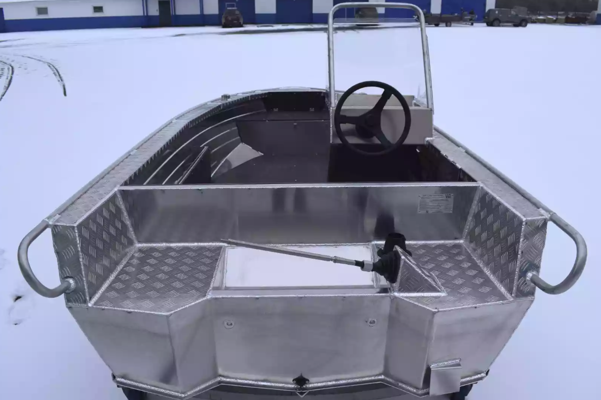 Алюминиевый катер Wyatboat-390 C в Казани