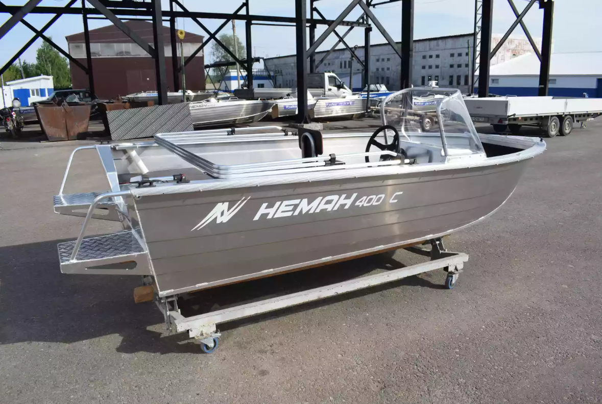 Алюминиевый катер Неман-400 С в Казани