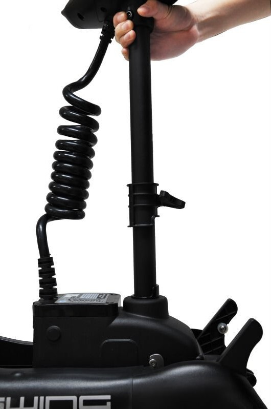 Лодочный электромотор якорь Haswing Cayman B, GPS, 12V, 55Lbs, нога 137 мм в Казани