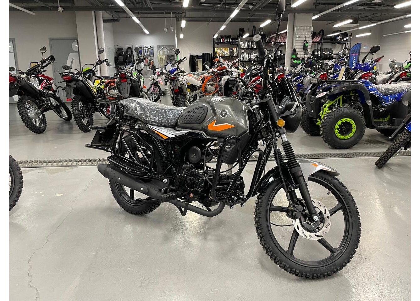 Мопед VMC NOVA 49сс (125сс) Led Full, дисковый тормоз, RKB RATO с баланс. валом, сигнализация в Казани